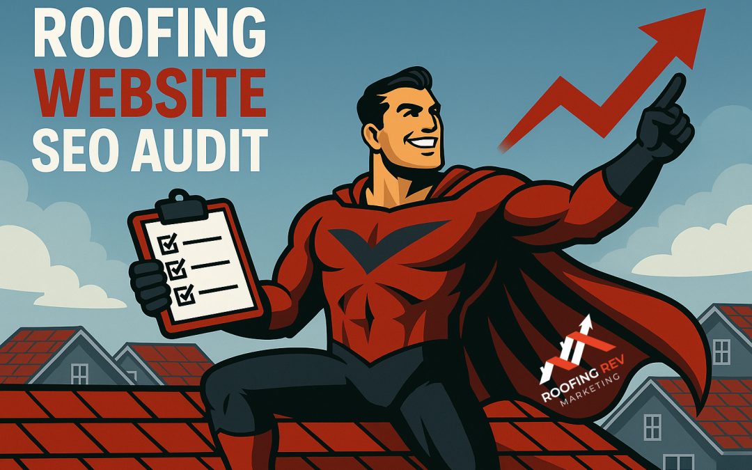 Roofers who perform a website SEO audit WIN