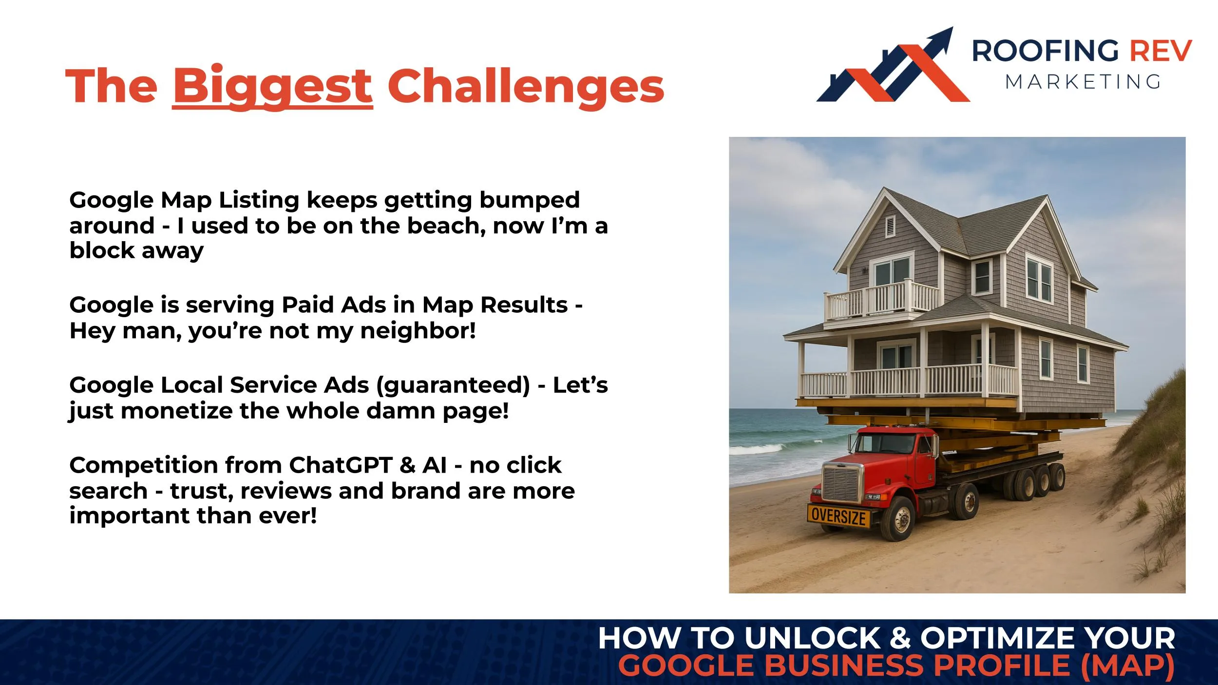 biggest challenges of Google's Map Pack & Search Results 