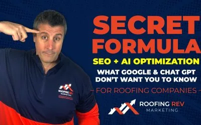 The AI SEO Secret Formula Used By the Most Successful Roofers Today