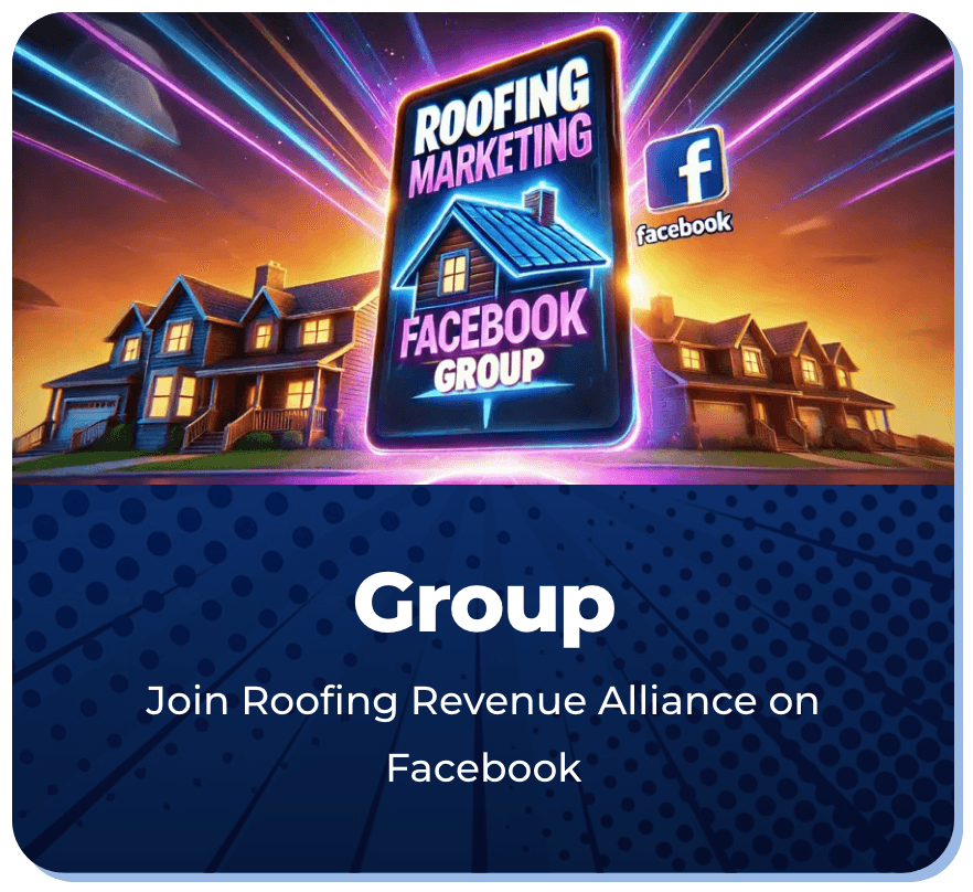 join roofing revenue alliance facebook group