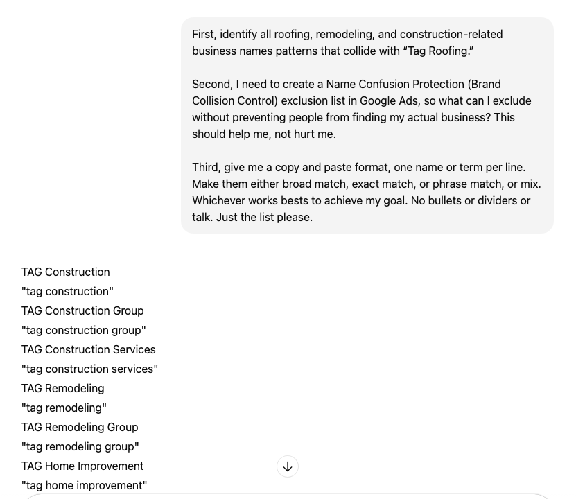 Name Confusion Protection - Brand Collision Control