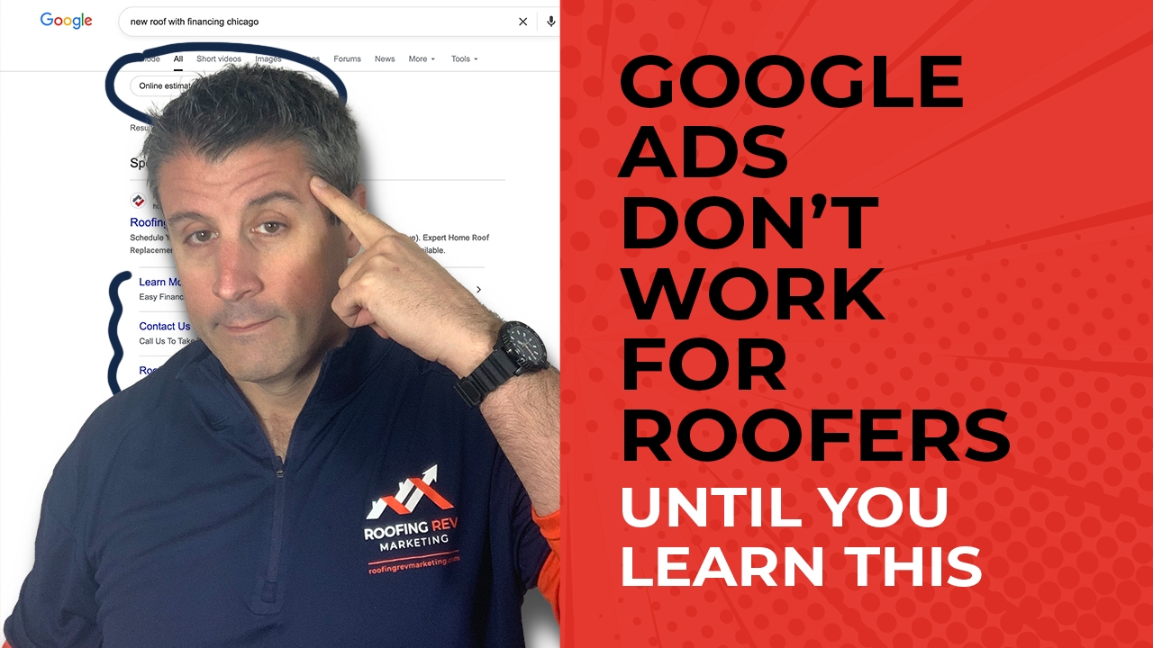 google ads for roofers