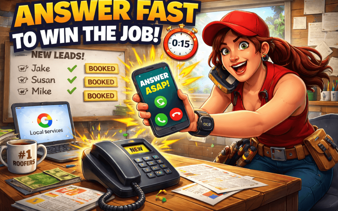 How Fast Roofers Should Answer Google Local Service Ad Calls