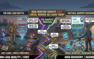 How Roofers Should Dispute Bad Google Local Service Ad Leads