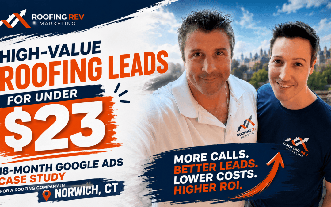 High-Value Roofing Leads for Under $23