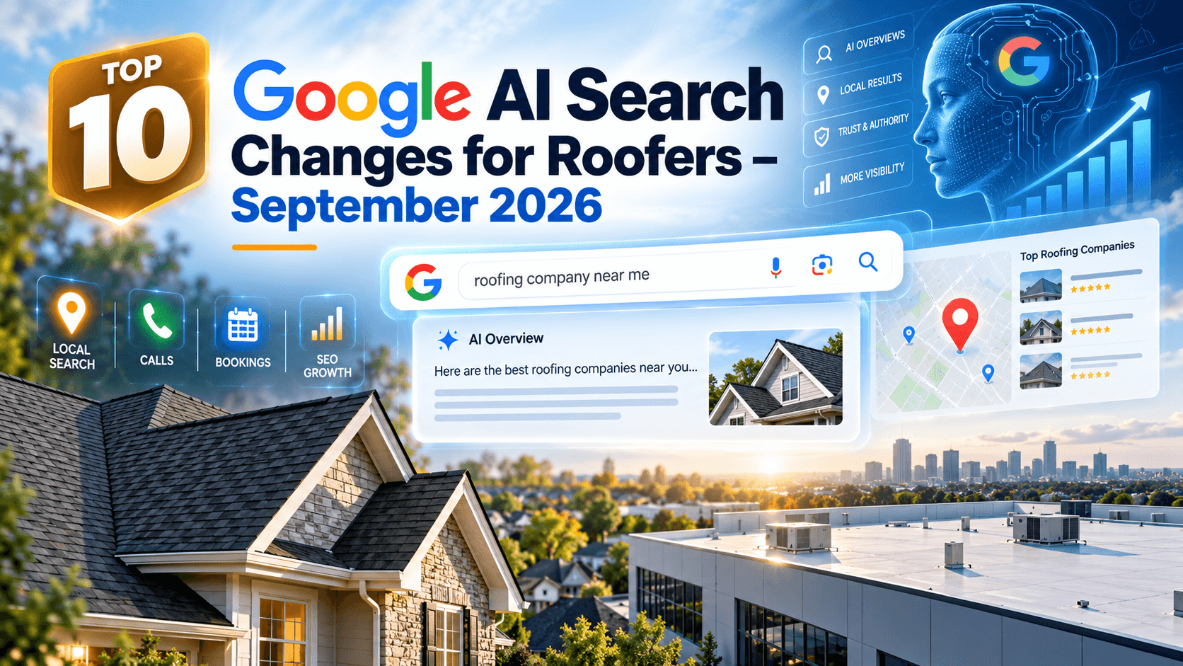 Top 10 Google AI Search Changes for Roofers – September 2026