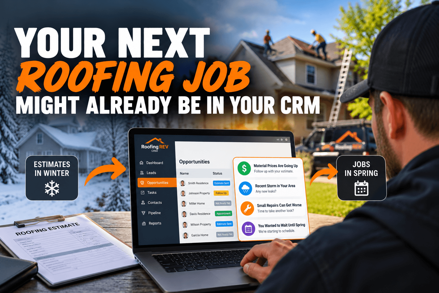 Your Next Roofing Job Might Already Be in Your CRM